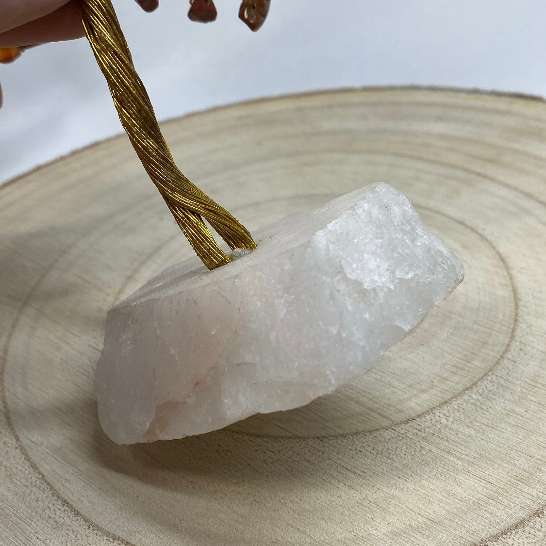 Arbre 7 Chakras Base Quartz