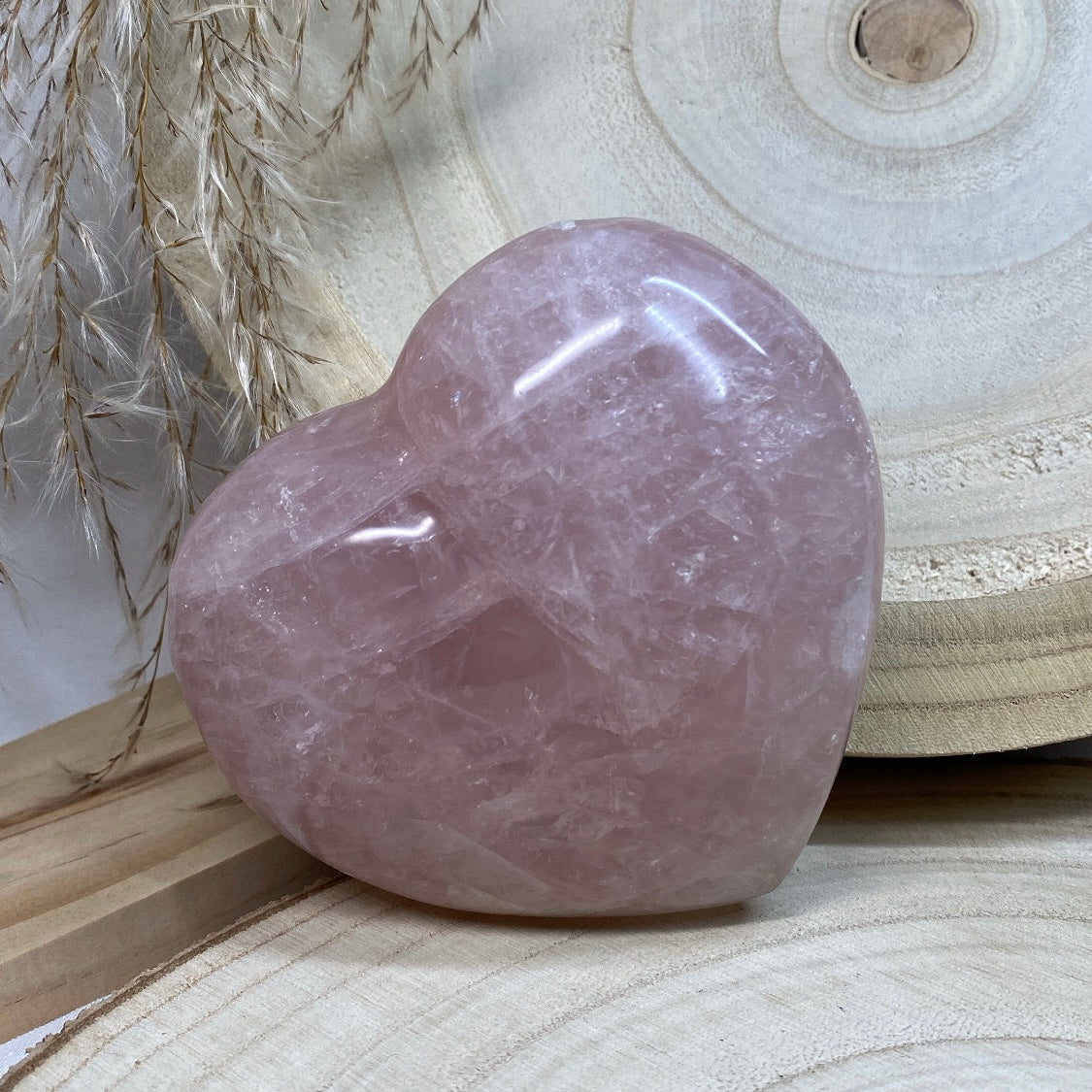 Grand cœur Quartz rose